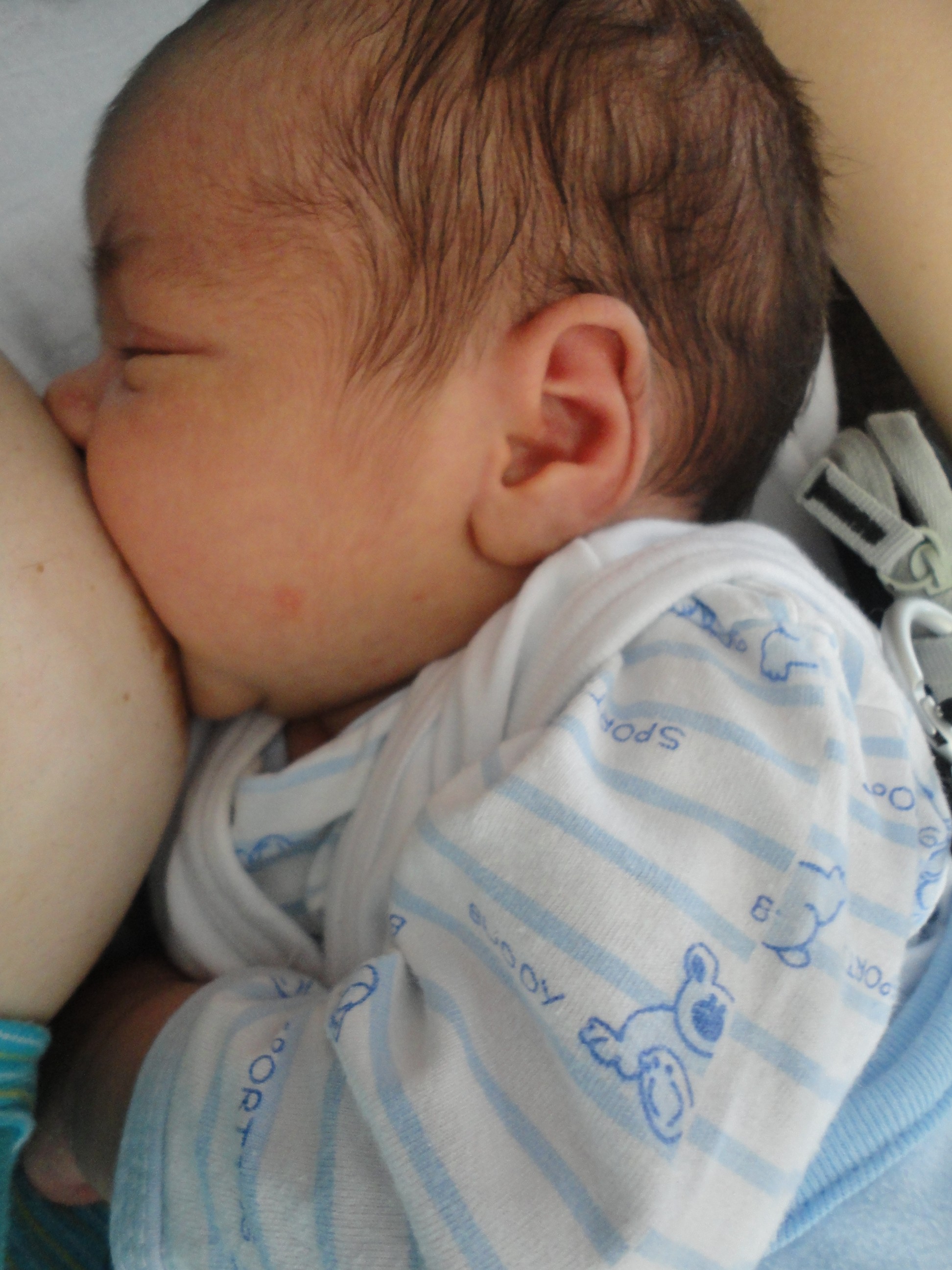 Fotografija 65: Mama Milena Kostić, beba Nikolaj, na slici star mesec dana