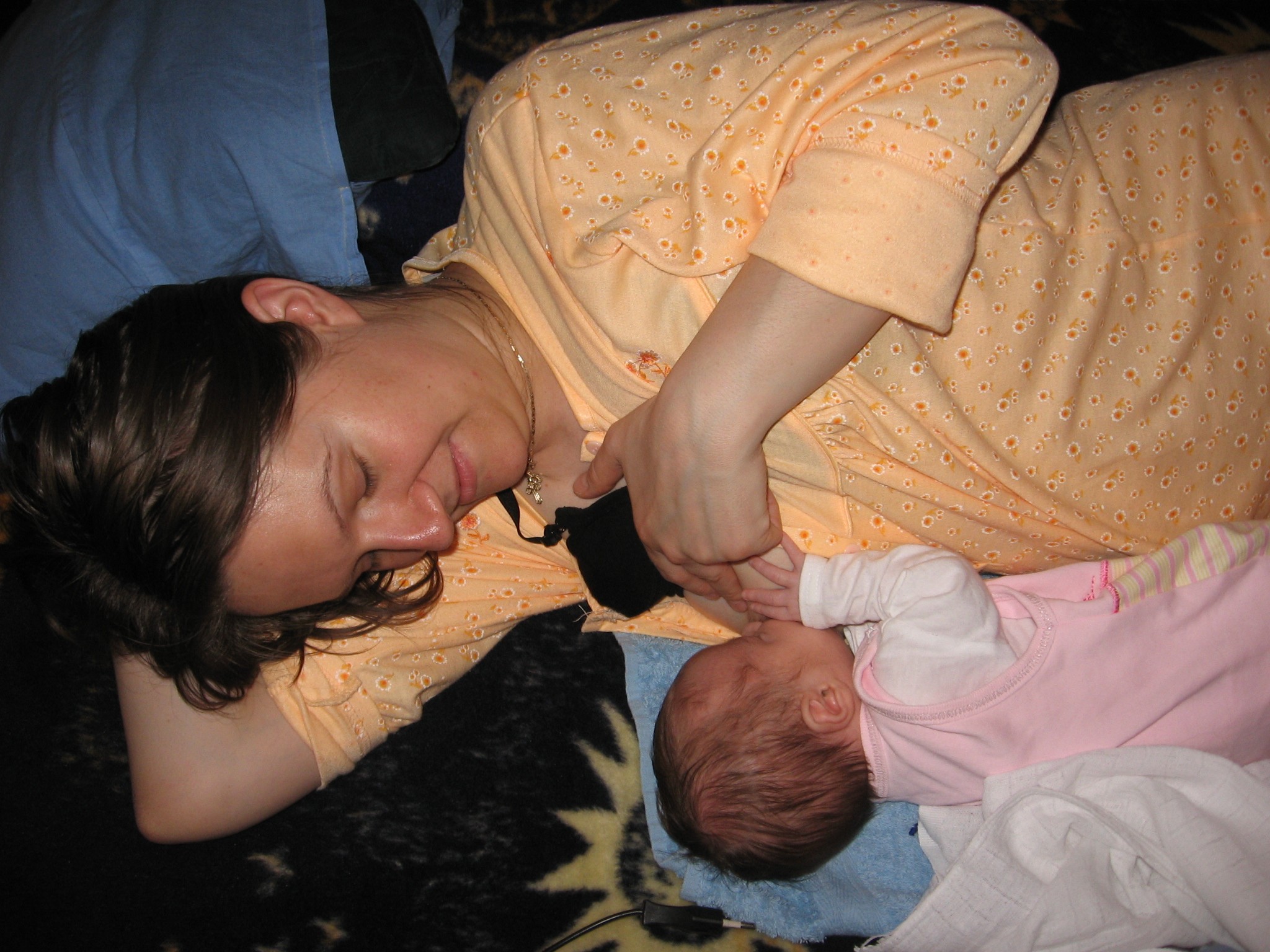 Fotografija 80: Mama Jelena Torbica, beba Anastasija 1 mesec