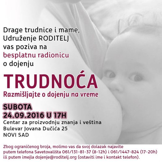 radionica o dojenju u Novom Sadu